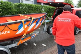 Reddingsdiensten uit heel Noord-Holland onderweg naar Limburg