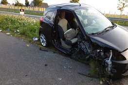 Meerdere gewonden bij frontale botsing Ilpendam