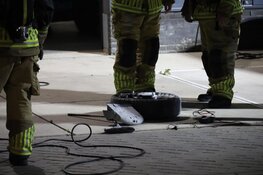 Brandje bij taxibedrijf in Purmerend