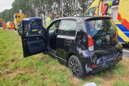 Zeven auto's betrokken bij ongeval op A7