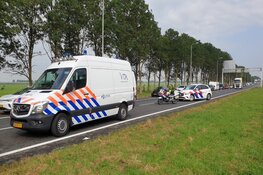 Zeven auto's betrokken bij ongeval op A7
