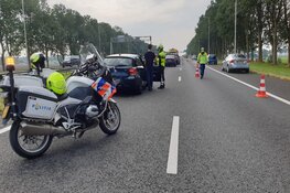 Zeven auto's betrokken bij ongeval op A7