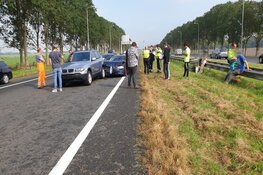 Zeven auto's betrokken bij ongeval op A7