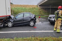 A7 richting Zaanstad afgesloten na ongeval bij Zuidoostbeemster