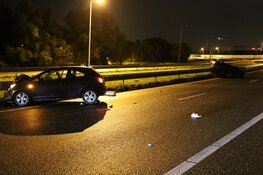 Ongeval op A7, twee gewonden