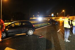 Ongeval op A7, twee gewonden