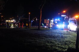 Motorrijder zwaargewond na crash