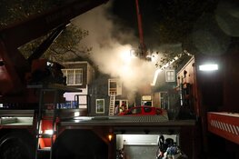 Persoon gered bij grote brand in Purmerend