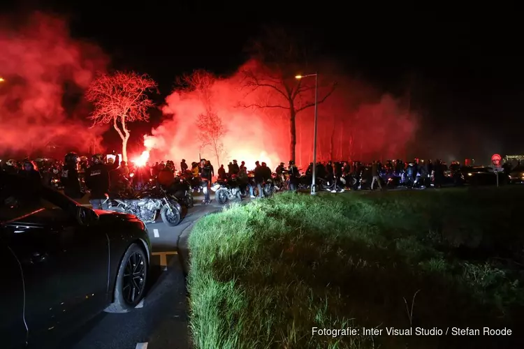 Motorrijders eren overleden vriend