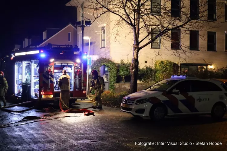 Brand in woning Purmerend