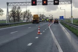 Ongeval op A7 ter hoogte van Wijdewormer