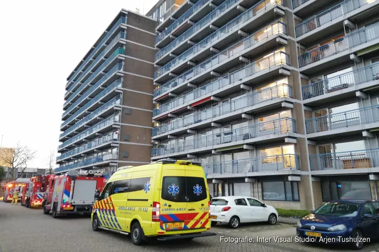 Persoon gewond bij keukenbrand in Purmerend