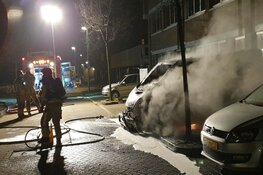 Bestelbus uitgebrand in Purmerend