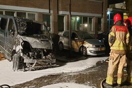 Bestelbus uitgebrand in Purmerend