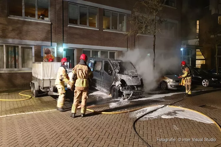 Voertuigbrand in Purmerend