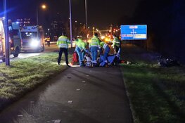 Ernstig ongeluk op fietspad in Purmerend