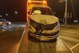 Automobilist onder invloed krijgt ongeluk