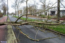 Fotoalbum: Noord-Holland in de greep van storm Eunice