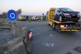 Opnieuw ongeval bij net geplaatste rotondes op N243 in Noordbeemster