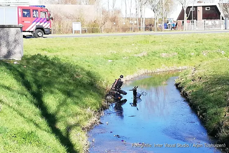 Scootmobielbestuurder sloot ingereden in Middenbeemster