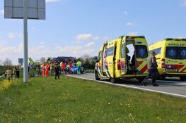 Twee gewonden bij zwaar ongeval in Middenbeemster
