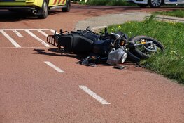 Motorrijder gewond na ongeval in Zuidoostbeemster