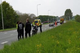 Motorrijder gewond in Purmerend
