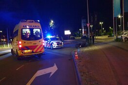 Bromfietser onderuit tijdens politie-achtervolging