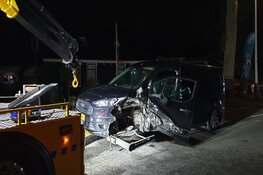 Beschonken bestuurder veroorzaakt ravage