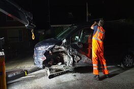 Beschonken bestuurder veroorzaakt ravage