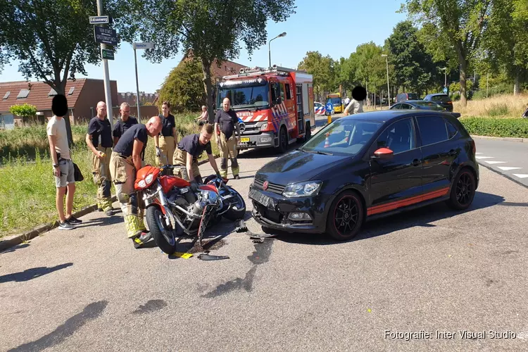 Motorrijder gewond bij ongeluk in Purmerend