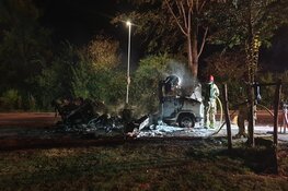 Camper door brand verwoest in Purmerend