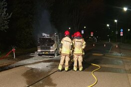 Camper door brand verwoest in Purmerend