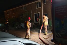 Explosie en brand bij woning in Purmerend