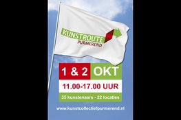 Bent u op 1 en 2oktober onze gast tijdens de 21e editie van Kunstroute Purmerend?