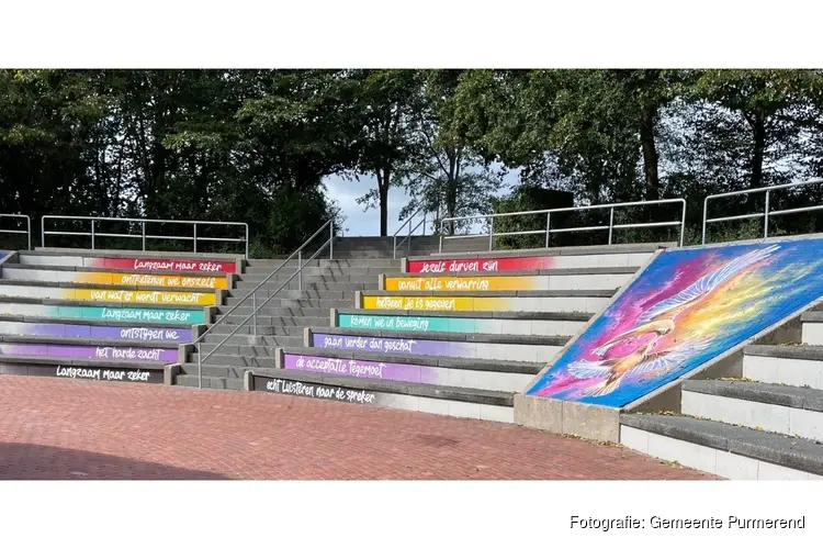 Kleurrijke metamorfose voor amfitheater