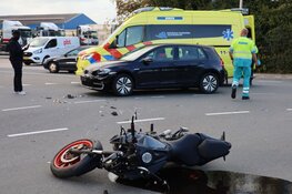 Ongeval op rotonde in Purmerend