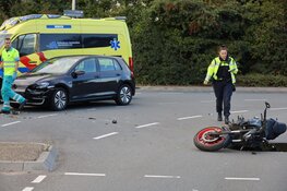 Ongeval op rotonde in Purmerend