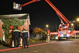 Brand op zolder van sloopwoning in Purmerend