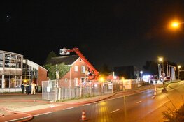 Brand op zolder van sloopwoning in Purmerend