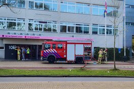 Brand bij Jan van Egmond Lyceum in Purmerend
