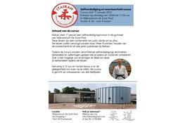 Cursus zelfverdediging en weerbaarheid in Wijkcentrum De Pool