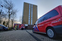 Brand in bergingsruimte van flat in Purmerend
