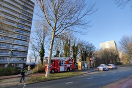 Brand in bergingsruimte van flat in Purmerend