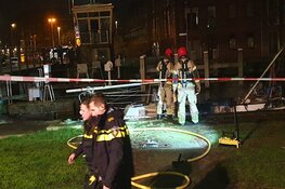 Bootje in brand in Purmerend