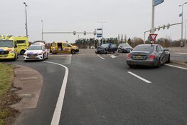 Twee kinderen gewond bij ongeval op N244
