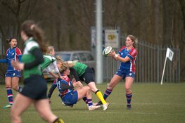 Dames Blue Waves/Bassets pakken volle buit tegen RC Delft