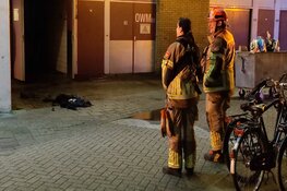 Containerbrand bij flat Purmerend snel onder controle, één gewonde