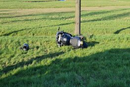 Motorrijder gewond bij ongeval op N244