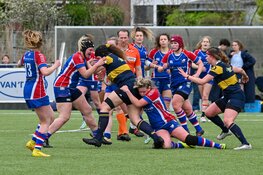 Spanning stijgt in Ereklasse - Nipt verlies Dames 1